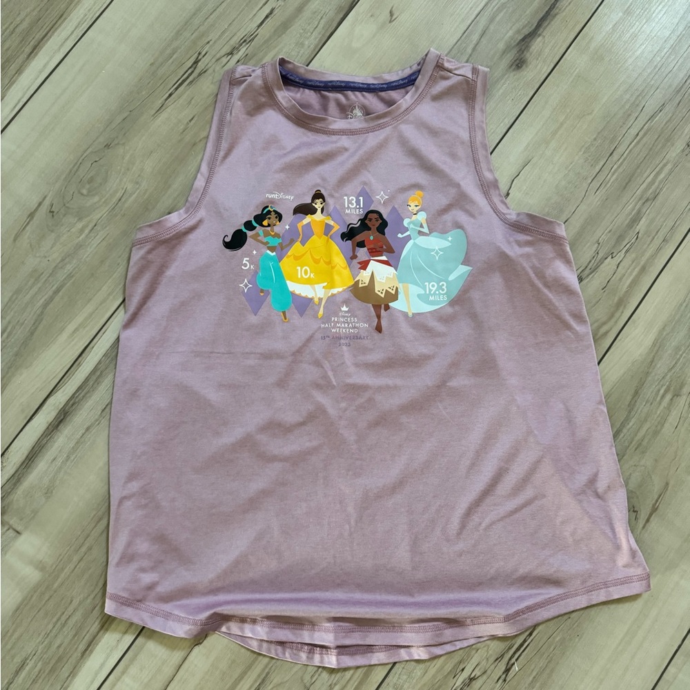 RunDisney Princess Weekend 2023 Athletic Tank. Size L.